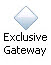 exclusive gateway icon