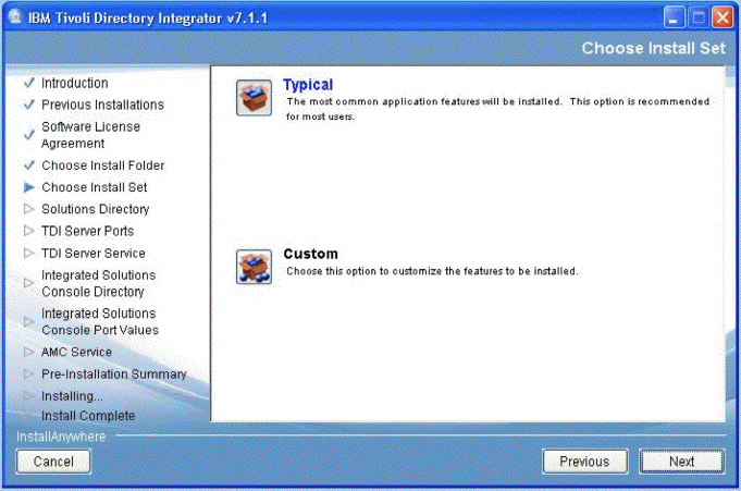 Install type panel