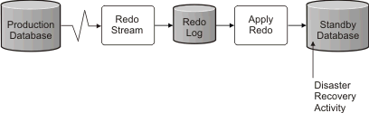 A Typical Data Guard Configuration