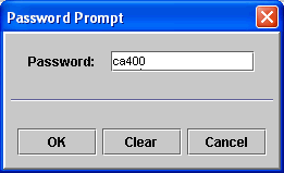 IBM Key Management dialog open password prompt.