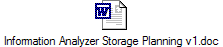Information Analyzer Storage Planning v1.doc