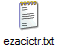 ezacictr.txt