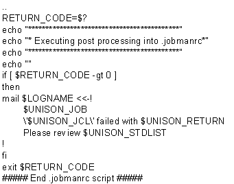 Sample .jobmanrc code