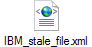IBM_stale_file.xml