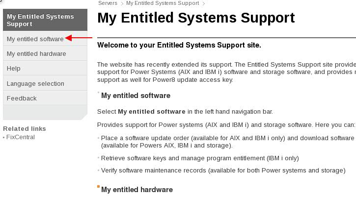 ESS my entitled software support link for all downloadable ISOs.